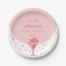 ピンク色のバブル：エレガンスかわいらしおもしろいブライダルシャワー