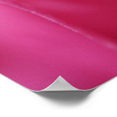 ピンク色のバラが近い ポスター (角)