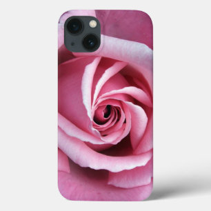 ピンク色のバラ iPhone 13ケース