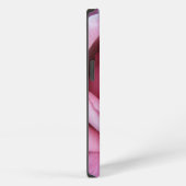 ピンク色のバラ iPhoneケース (右側面)