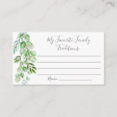 ピンク色のバルーン赤ちゃんシャワー家族の伝統 エンクロージャーカード (正面)