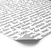 ピンク色のバレエ鹿 ポスター (角)