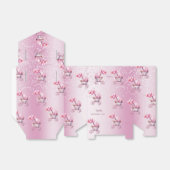 ピンク色のベビーカーの特典ボックス フェイバーボックス (折り畳みなし)