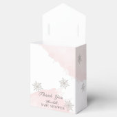 ピンク色のベビーシャワー外は寒い フェイバーボックス (オープン)