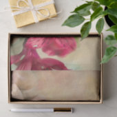 ピンク色のペルーのライリーで石を使う 薄葉紙 (ギフト)