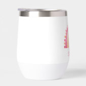 ピンク色のボホウォーターパーソナライズされた色レインボー (右面)