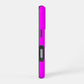 ピンク色のマゼンタの電話ケース iPhoneケース (右側面)