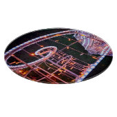 ピンク色のライト カッティングボード (角)