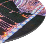 ピンク色のライト カッティングボード (角)