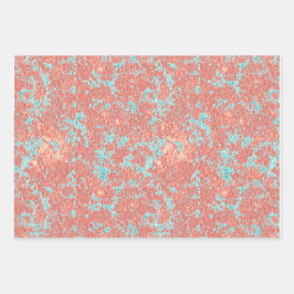 ピンク色のラッピング ラッピングペーパーシート