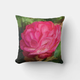 ピンク色のローズデジタルオイル クッション