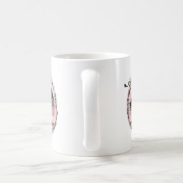 ピンク色の全方向の女神の木 コーヒーマグカップ