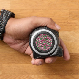 ピンク色の出血ハート花模様 メジャー