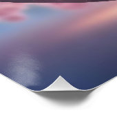 ピンク色の半透明リンゴとリンゴの木のシーン、 ポスター (コーナー)