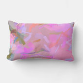 ピンク色の囁き声 ランバークッション (正面)