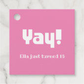 ピンク色の夜 フェイバータグ (正面)