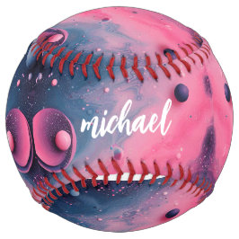 ピンク色の宇宙名 ソフトボール