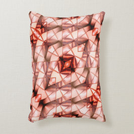 ピンク色の巨大な「真珠のような花」、デジタルスケッチ アクセントクッション