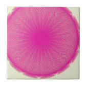 ピンク色の恋人 タイル (正面)