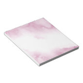ピンク色の抽象芸術枠 ノートパッド (アングル)