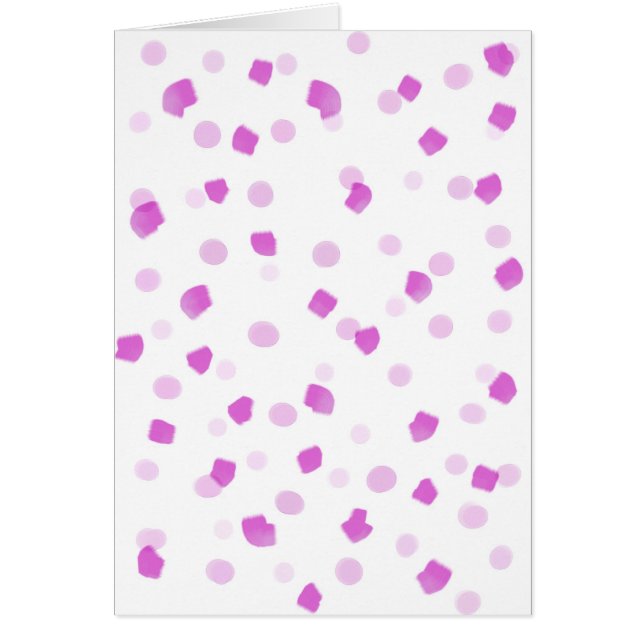 ピンク色の斑点 (正面)