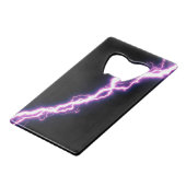 ピンク色の明るさ クレジットカード栓抜き (裏面アングル)