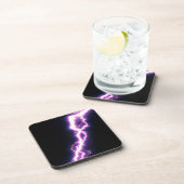 ピンク色の明るさ コースター (右側)