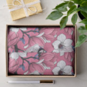 ピンク色の春の時間 薄葉紙 (ギフト)