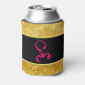 ピンク色の有毒なサソリ非常に有毒な昆虫 缶クーラー (缶裏面)