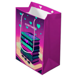 ピンク色の本を愛するために ミディアムペーパーバッグ