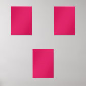 ピンク色の正方形で白いクリスプ縁どリした (正面)