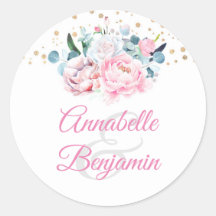 ピンク色の水色の花 | 牡丹結婚の