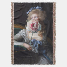 ピンク色の牡丹で飾る