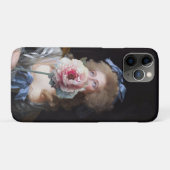 ピンク色の牡丹で飾る Case-Mate iPhoneケース (裏面(横))