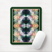 ピンク色の牡丹の花の乗算抽象芸術 マウスパッド (マウス)