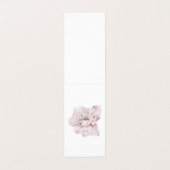 ピンク色の牡丹，ロマンチック，結婚s,ヴィンテージ，みすぼらしい，シック， 名刺 (外部フラット)