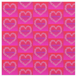 ピンク色の生地が好き ファブリック