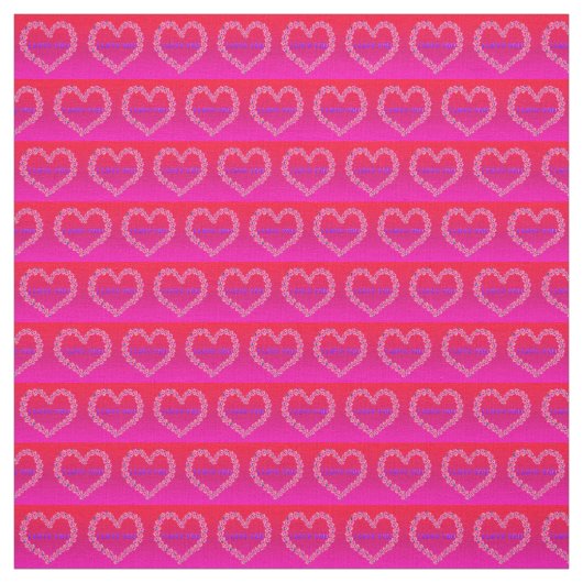 ピンク色の生地が好き ファブリック (見本)