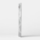 ピンク色の白黒抽象芸術 Case-Mate iPhoneケース (裏面 / 右)
