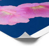 ピンク色の祈りの言葉枠の主のホテル ポスター (角)