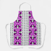 ピンク色の神聖な山 エプロン (正面)