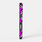 ピンク色の神聖な風 iPhoneケース (右側面)