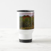 ピンク色の空を持つ鹿 トラベルマグ (中央)