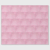 ピンク色の粉砂糖 ラッピングペーパー (フラット)