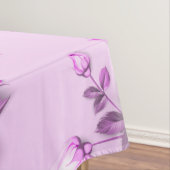 ピンク色の紫エレガントフローラ テーブルクロス (インサイチュ)