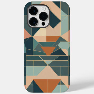 ピンク色の緑の四角 Case-Mate iPhone 14 PRO MAXケース