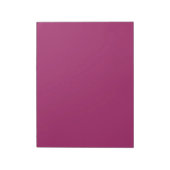 ピンク色の背景と白い縁どデザインで ノートパッド (回転)