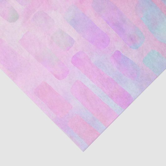 ピンク色の背景に青い四角形を表示 薄葉紙 (詳細)