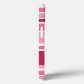 ピンク色の色ストライプのCase-Mate iPhoneケース Case-Mate iPhoneケース (裏面 / 右)