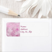 ピンク色の色合い ラベル (インサイチュ)